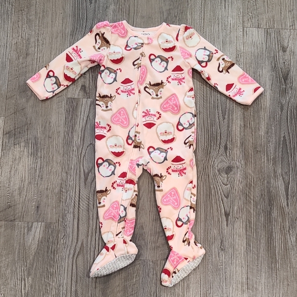 Carter's Other - Carter's Pink Christmas Pajamas Size 2T